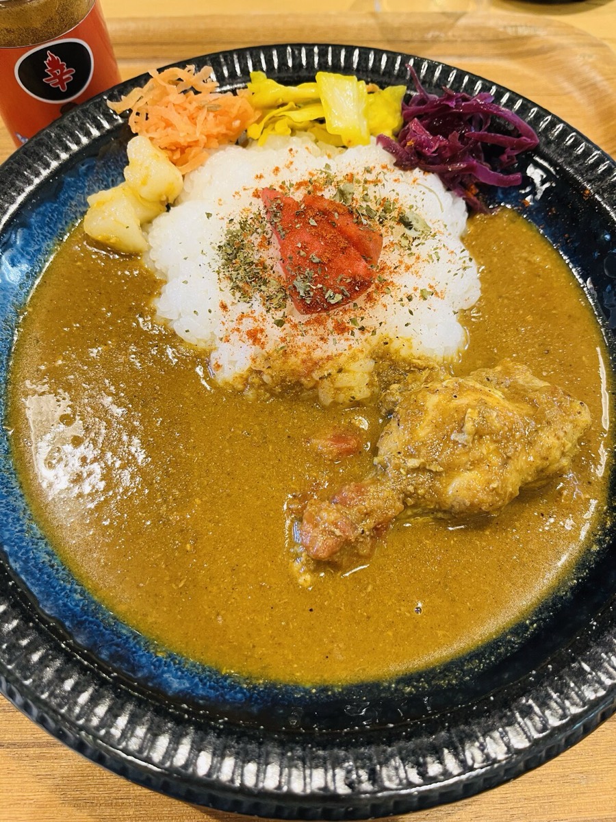道の駅奥大山のチキンカレー