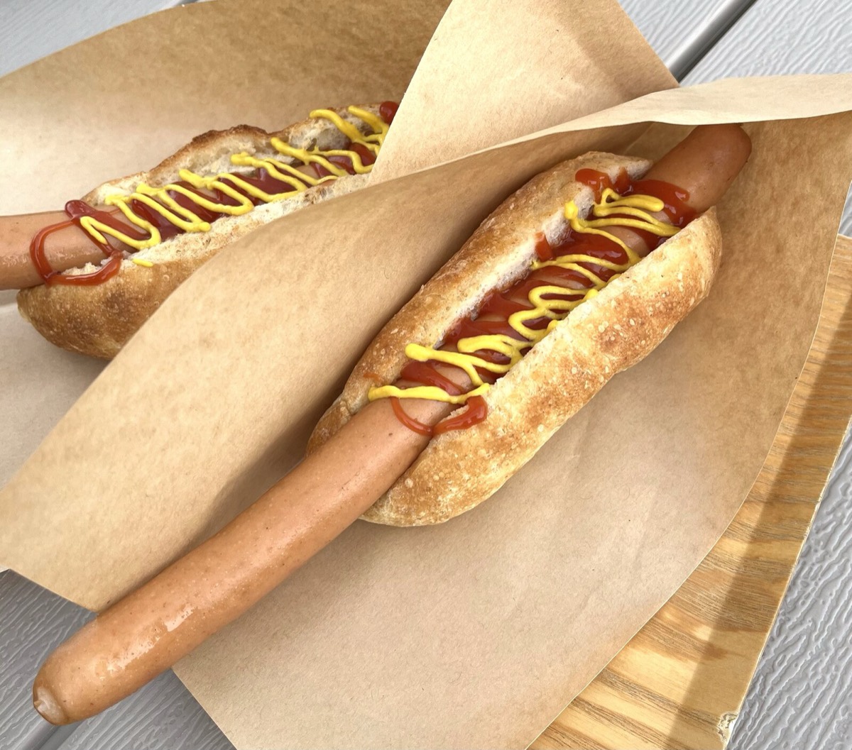テラス ザ ダイセンのホットドッグ