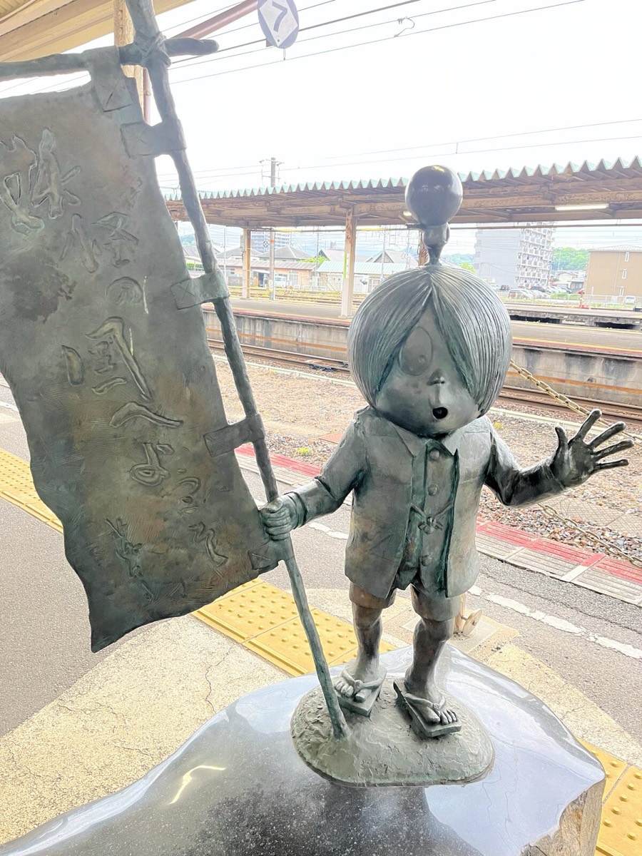 鬼太郎の銅像